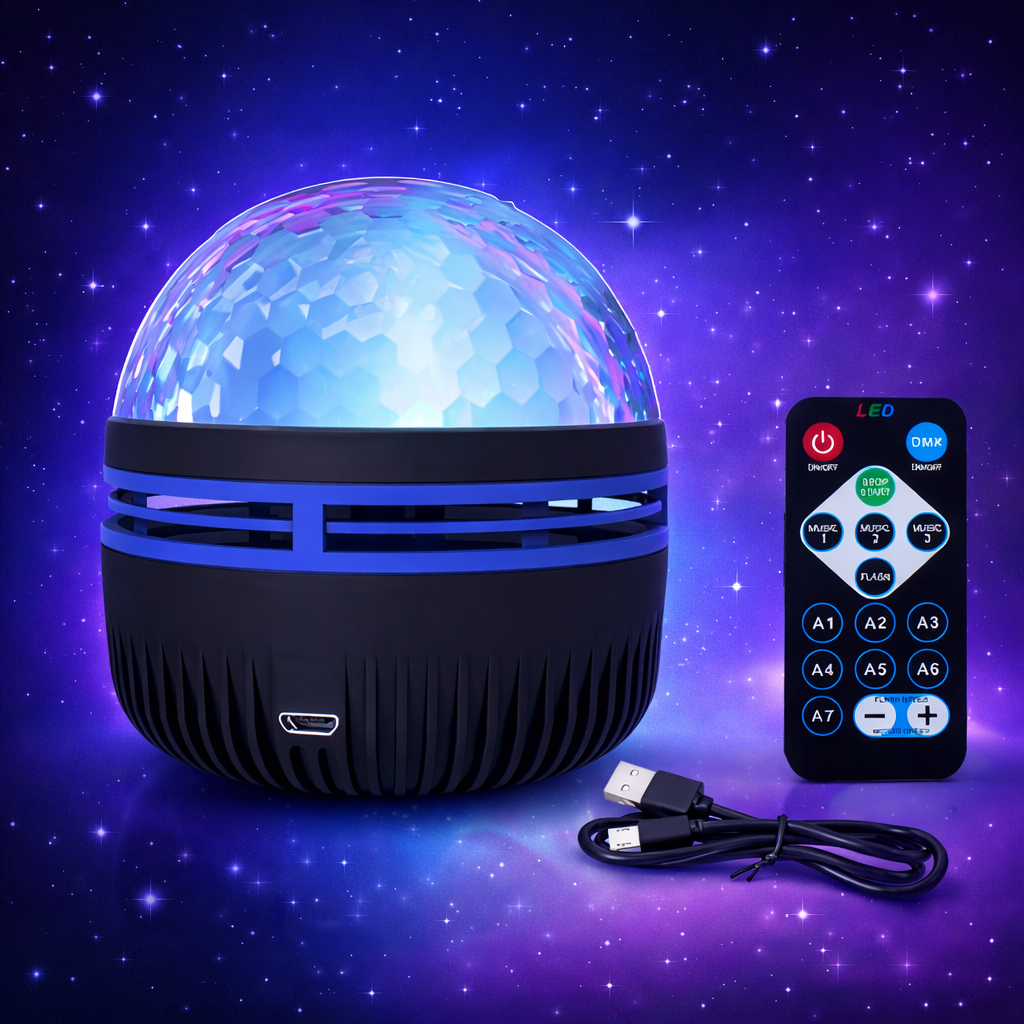 Galaxia Projecteur™ – Transformez votre chambre en ciel étoilé